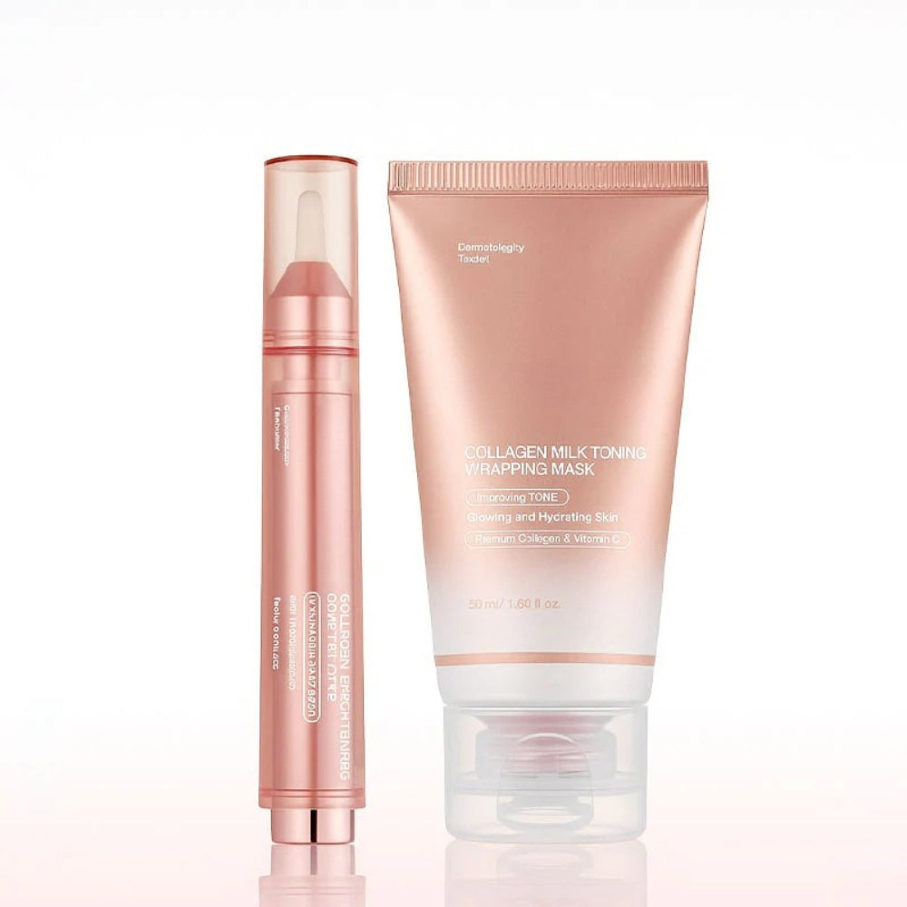 Maschera Viso al Collagene + Siero Illuminante