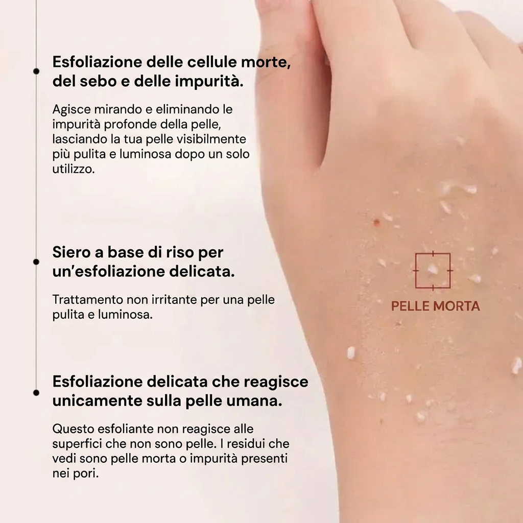 Rice Peel Shot – Siero Esfoliante Illuminante al Riso